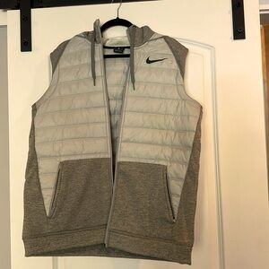 Men’s Nike quilted hooded vest